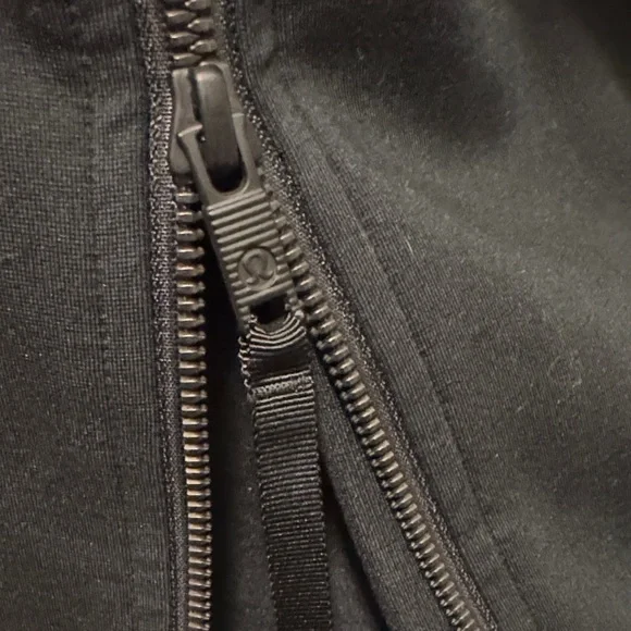 lululemon athletica Black Women's Zip-Up Hoodie with back expander - Picture 6 of 8